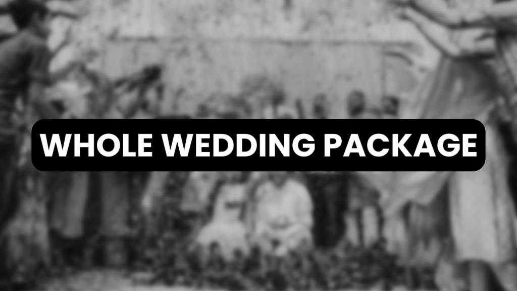 Whole Wedding Package - Visual Tales by SK